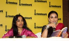 VIDYA BALAN READING FROM UNHOOKED MUNMUN GHOSH & VIDYA BALAN