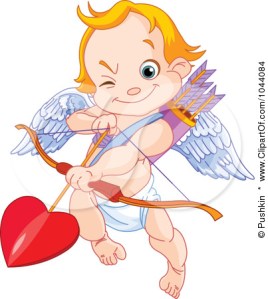 CUPID WITH LOVE ARROW